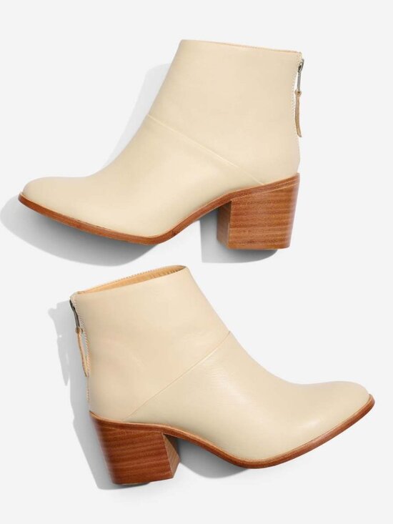 Nisolo Shoes - Nisolo Dari Boot, Bone, Size 9